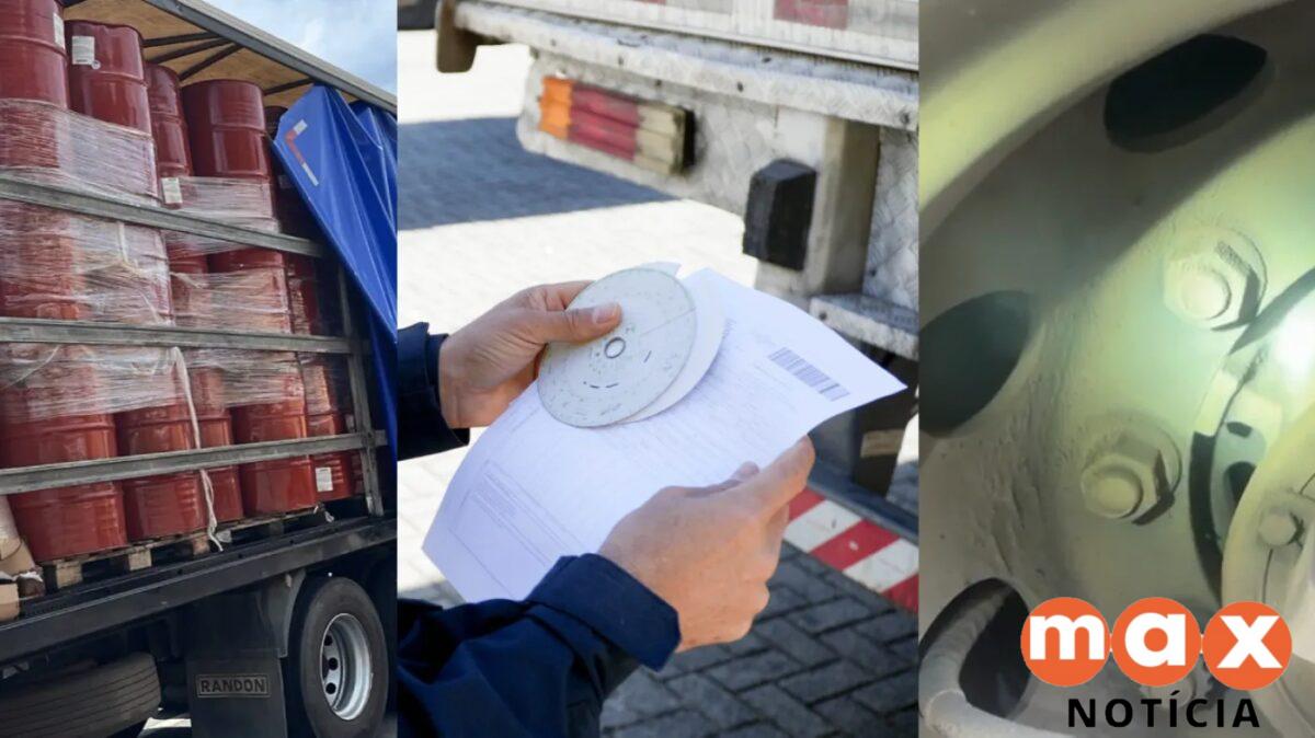 PRF flagra irregularidades em mais da metade de caminhões no PR