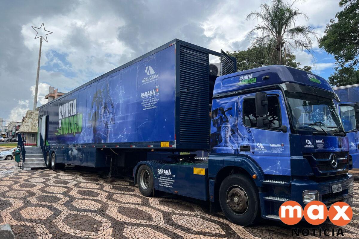 Carreta da Inovação leva tecnologia ao interior do PR