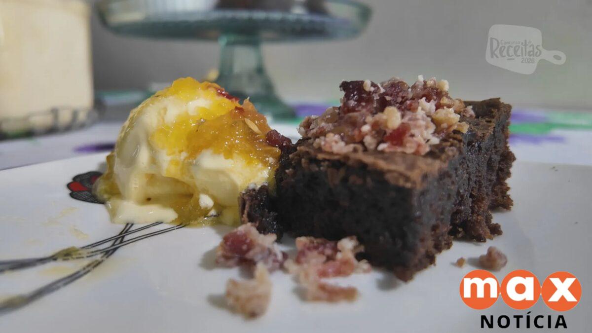 Brownie com Crocante de Bacon: Receita do Concurso 2026