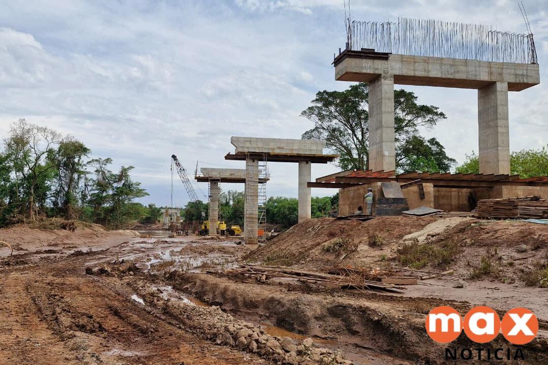 Nova ponte sobre o Rio Ivaí atinge 45% de execução no PR