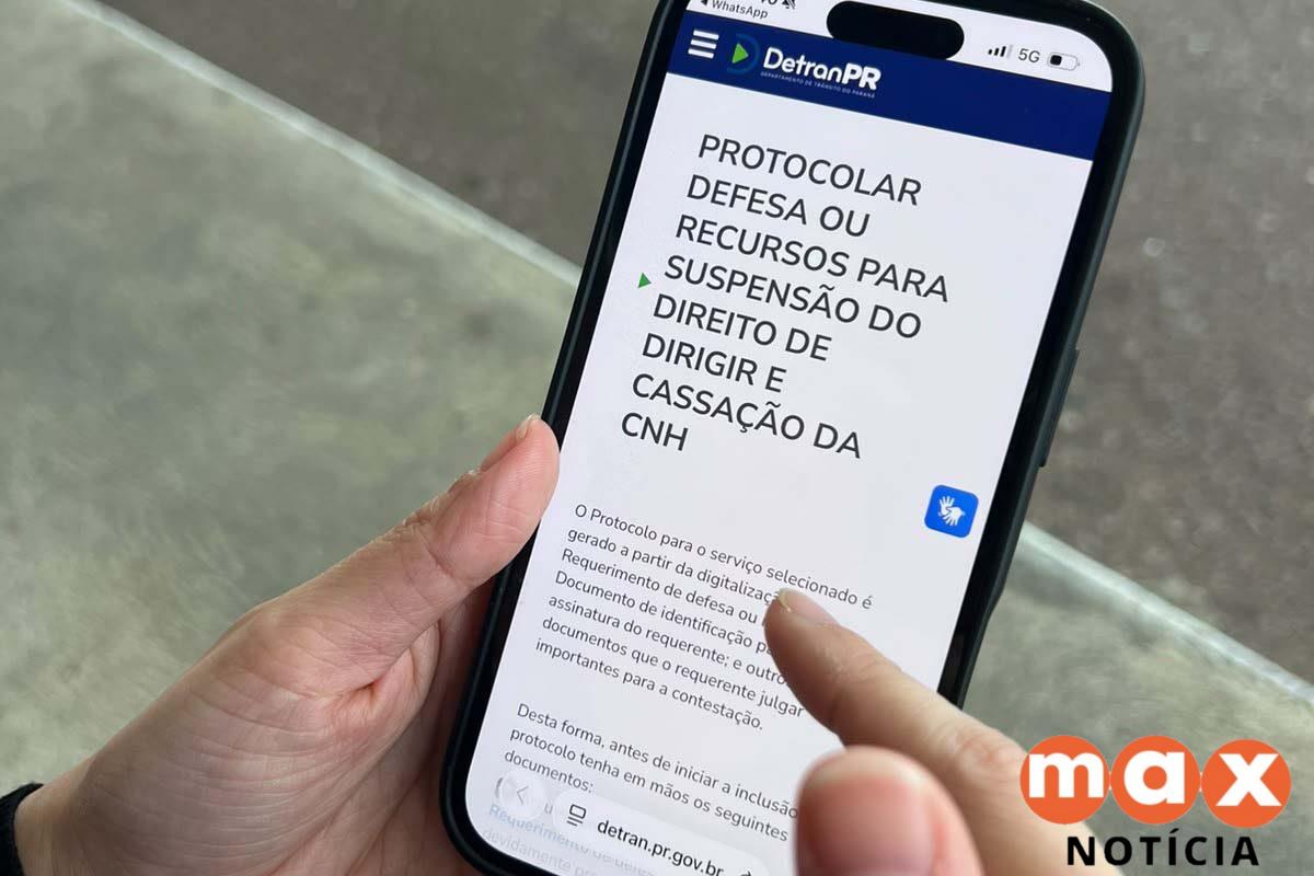 Recursos de multas e CNH no Detran-PR: veja como fazer online