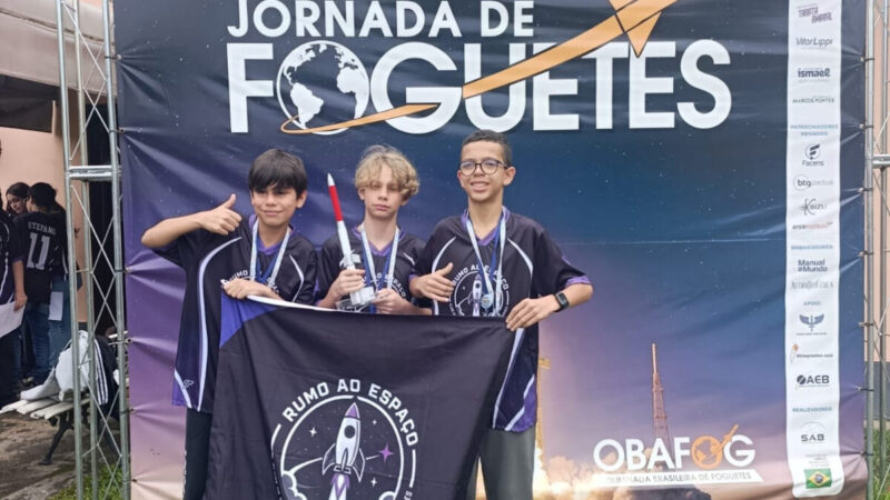 Estudantes do Paraná conquistam ouro inédito na Jornada de Foguetes