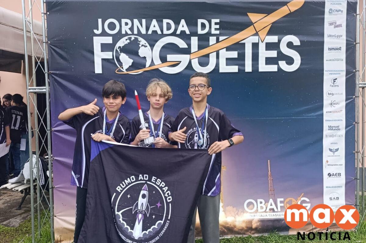 Estudantes do Paraná conquistam ouro inédito na Jornada de Foguetes