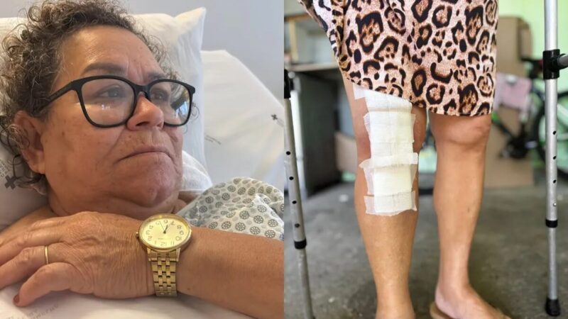 Idosa opera joelho errado e médico culpa paciente sedada no PR