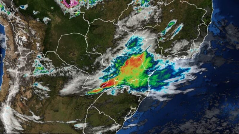 Foz do Iguaçu tem alerta de chuva e temporais até o fim de outubro