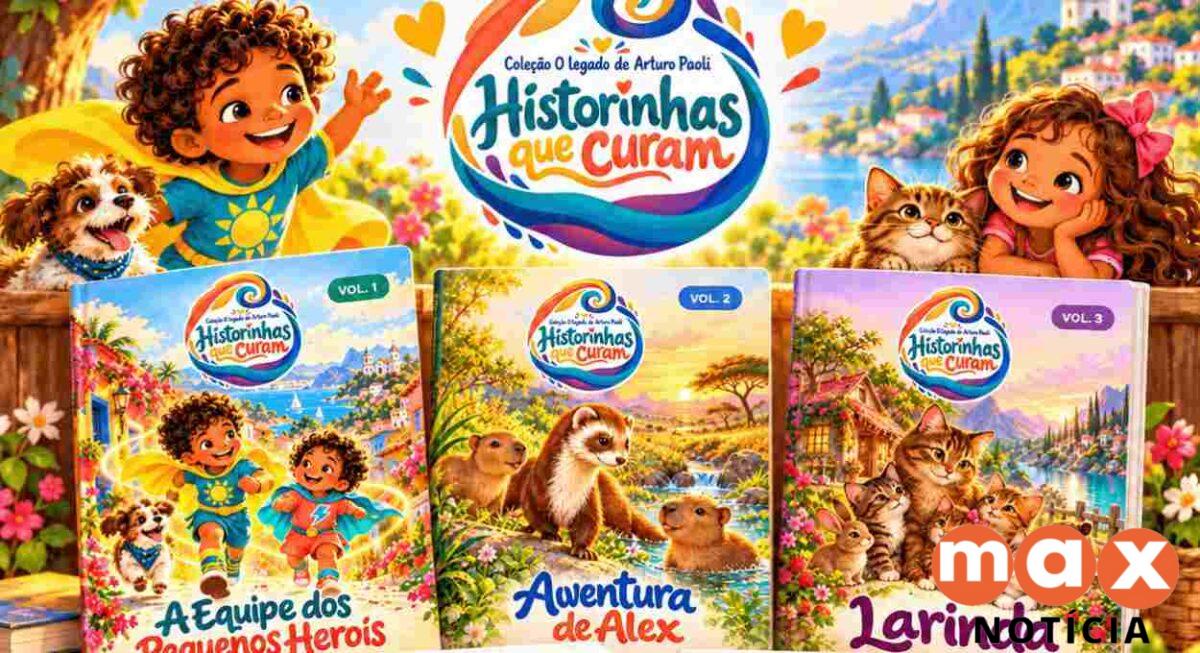 Livros infantis inspirados em crianças acolhidas em Foz do Iguaçu