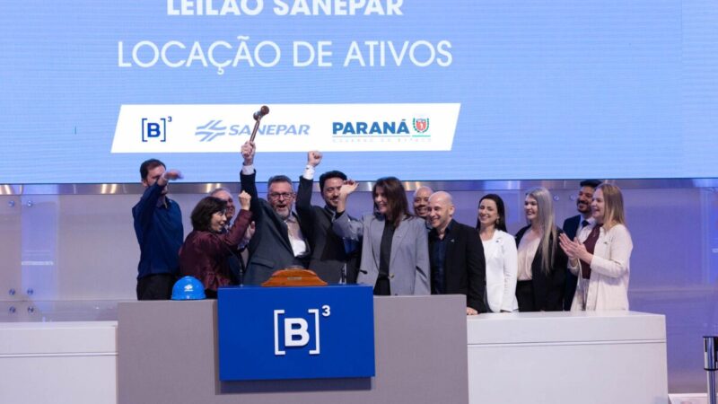 Leilão define consórcio para novo sistema de água no Paraná
