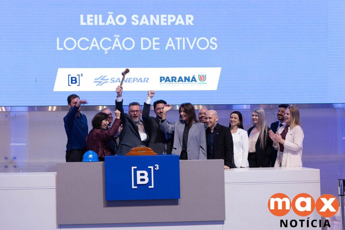 Leilão define consórcio para novo sistema de água no Paraná