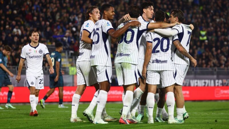 Calcio: Inter vence, Milan e Juventus tropeçam na rodada