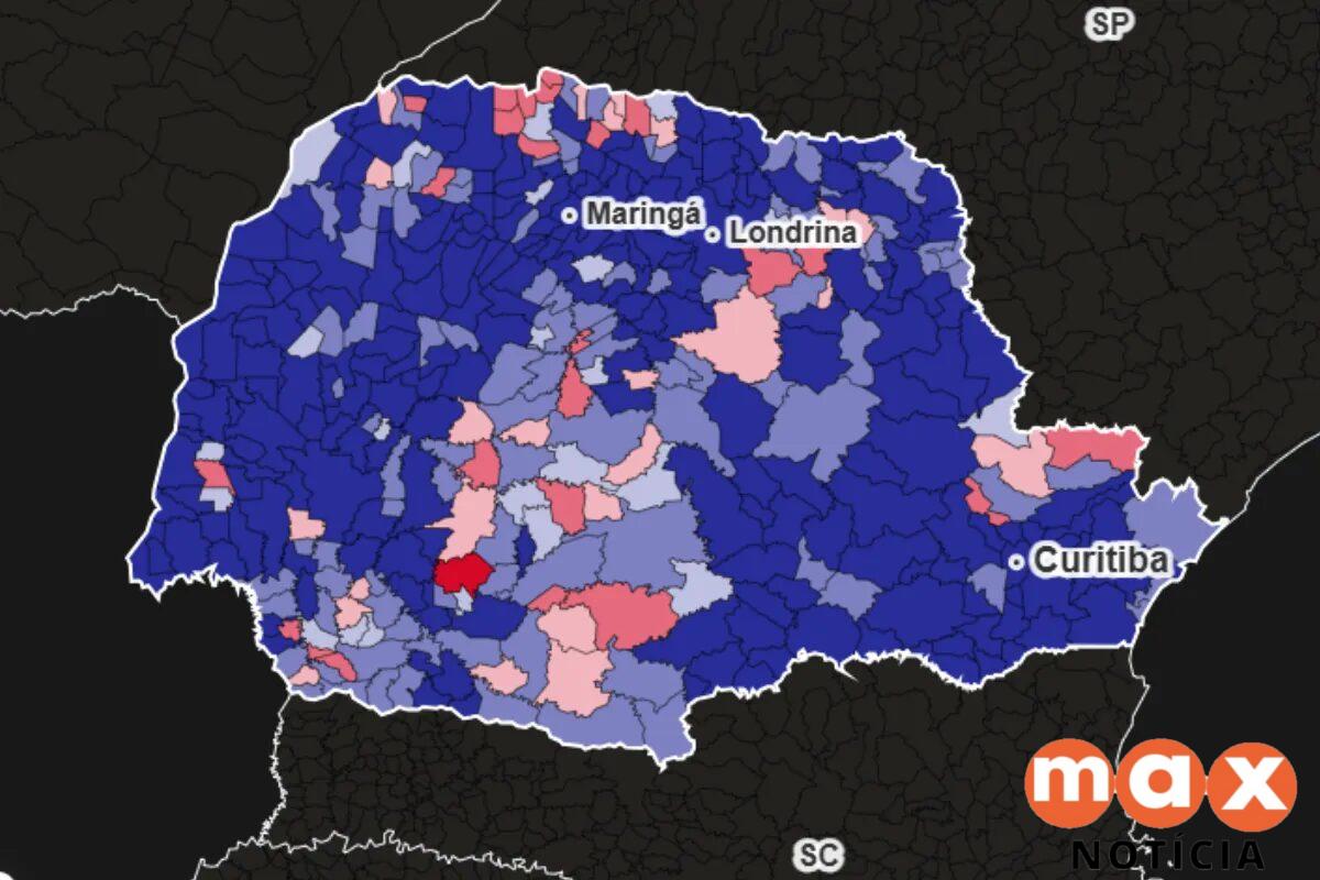 Flávio Bolsonaro lidera no Paraná com 59% e Lula vence em 49 cidades