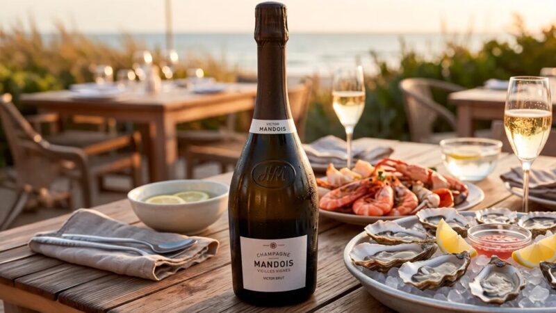 Novo champagne Mandois Victor 2013 chega ao Brasil com 8 anos de cura