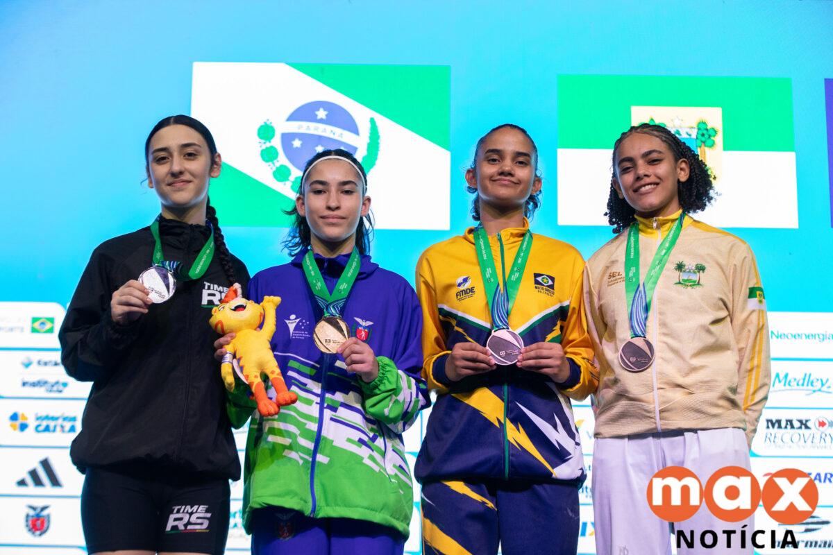 Paraná brilha e conquista 34 medalhas em Foz do Iguaçu