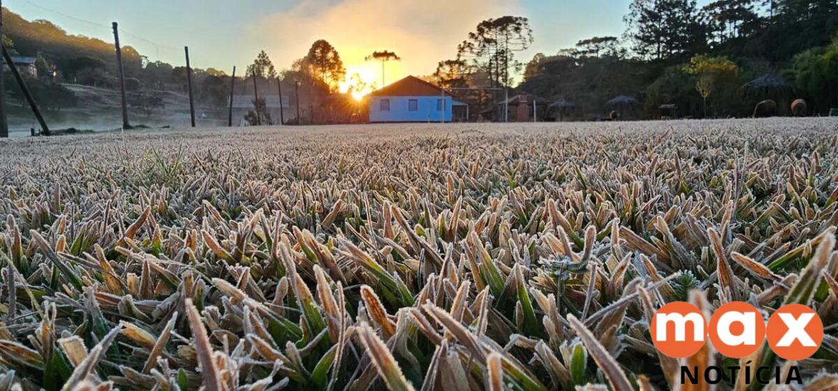 Paraná registra frio intenso de 2,3ºC em outubro com geada