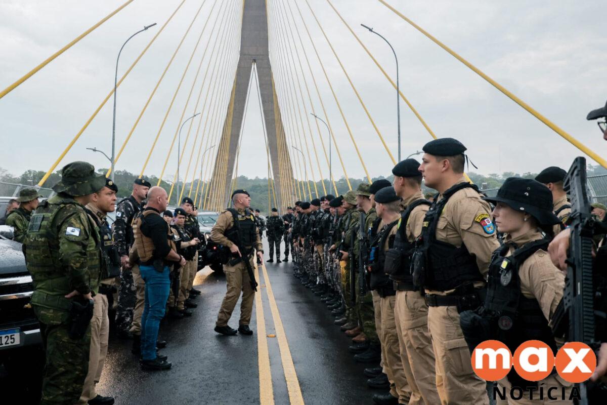 PMPR intensifica combate a crimes na fronteira do Paraná