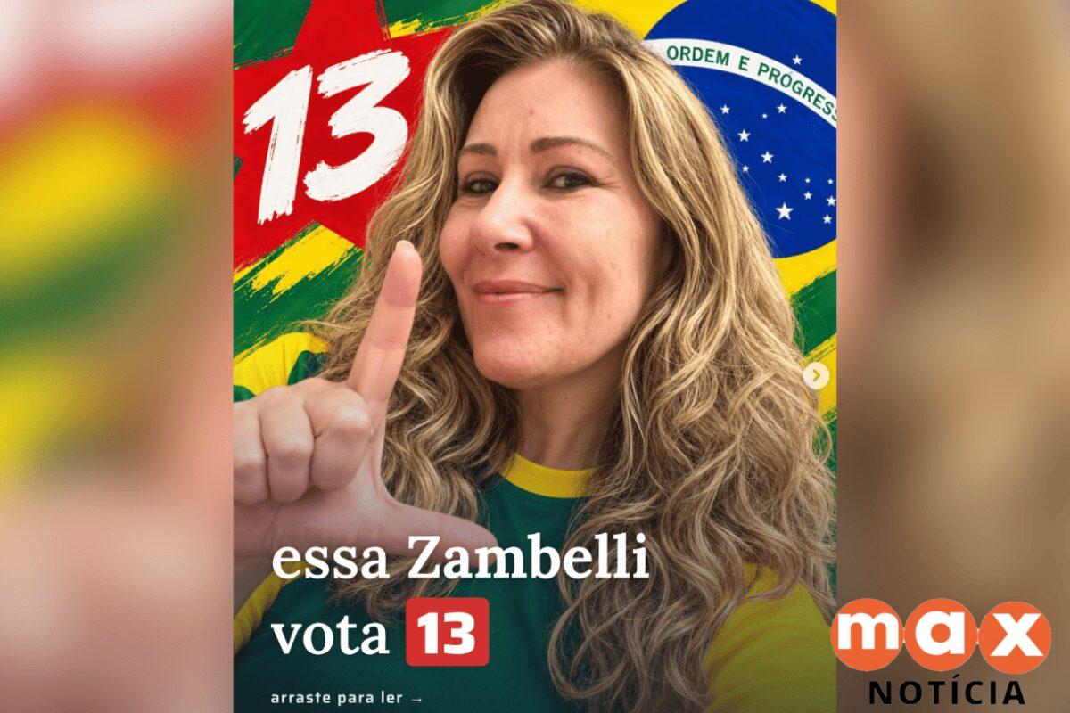 Irmã de Carla Zambelli declara voto em Lula para 2026