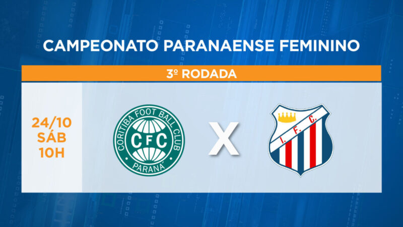 Clássico Athletiba feminino ao vivo na TV Paraná Turismo