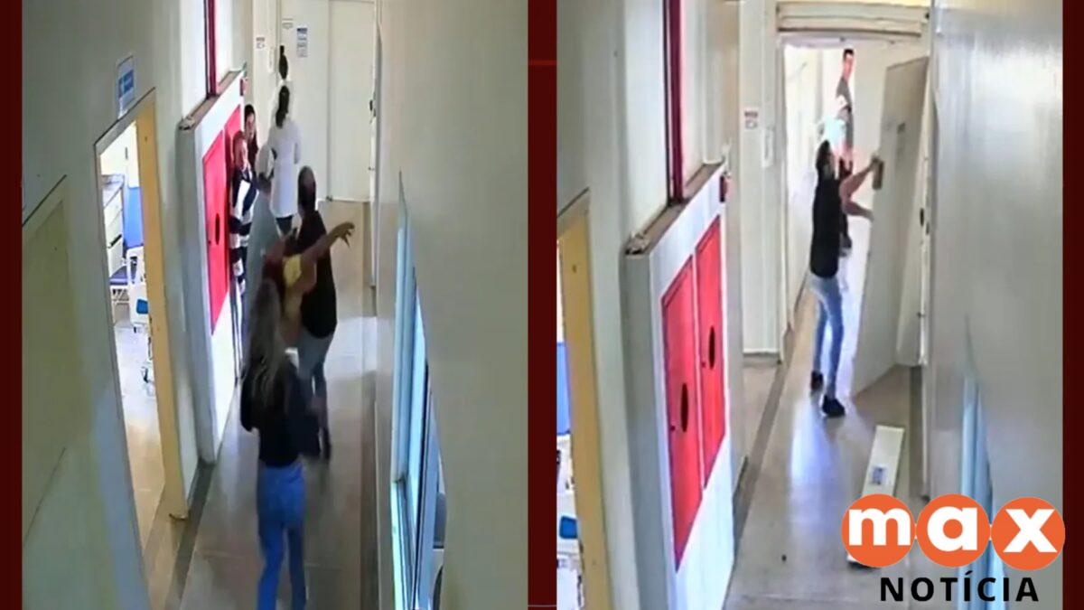Vice-prefeito quebra porta de hospital no PR após socorrer paciente