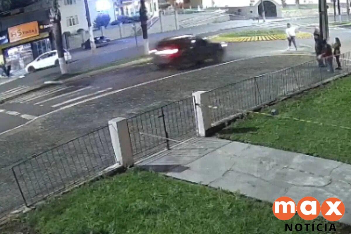 Atropelamento em Mangueirinha: vídeo flagra motorista embriagado
